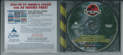 📦 The Lost World: Jurassic Park- Ltd. Edition Entertainment Utility (PC CD-ROM) - 第 3/4 張圖片