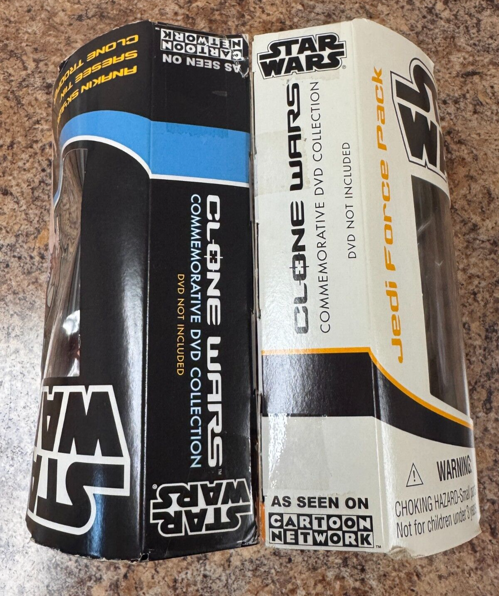 STAR WARS THE CLONE WARS COMMEMORATIVE DVD COLLECTION x2 NEW | eBay