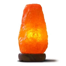 NNEDSZ 12V 12W 2-3 Kgs Himalayan Pink Salt Lamp Natural Rock Crystal Light Bulb
