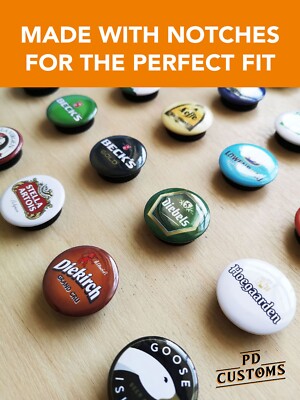 Perfect Draft Medaillon Magnet - Hochwertig, Kratzfest Glanz Finish