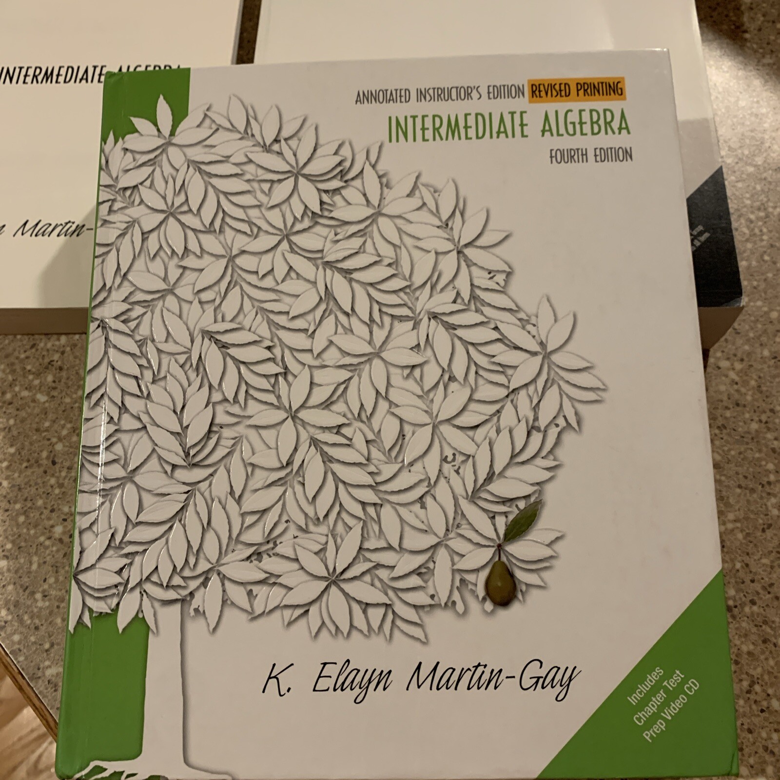 Pearson Intermediate Algebra - Martin - Instructor’s Edition, Tests, Solutions