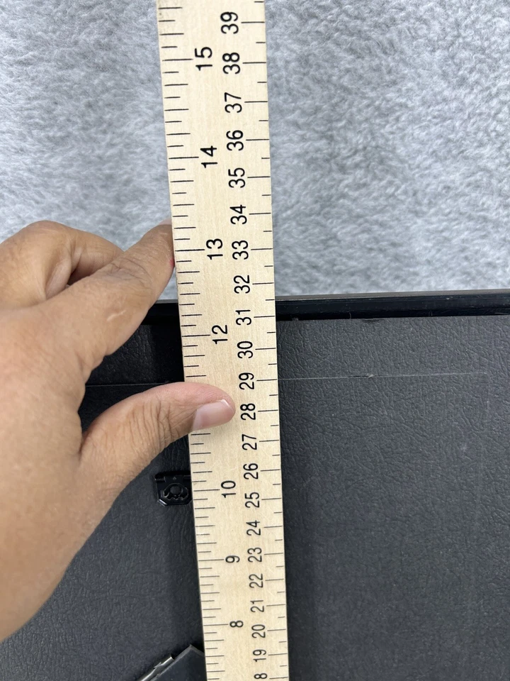 Marco de fotos de plástico marrón independiente 8x10 mate a 5x7 Foto 3 de 3