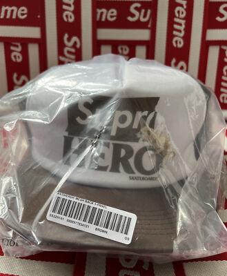 Supreme Anti Hero Mesh Back 5 Panel Cap!! Brown!!BNIB!!SS22!!Super