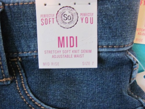 Girl's SO MIDI Stretch Soft Knit Shorts Sizes & Colors Vary NWT - Picture 5 of 5