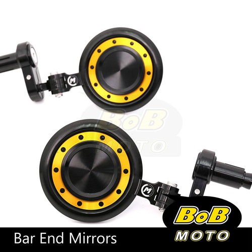 REACTOR Motorcycle Bar End Mirrors For Honda NC 750 X 15-22 22 21 20 19 18 17 16 - Picture 9 of 10