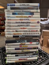 Nintendo Wii Video Game Lot Mixed