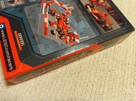 LEGO 8654 8375 8389 Scuderia Ferrari Set of 3 New in Box