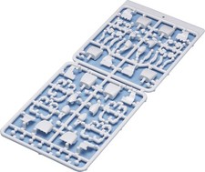 Wave Option System Series NEW F Hand Round M White for Plastic Model Part OP-752