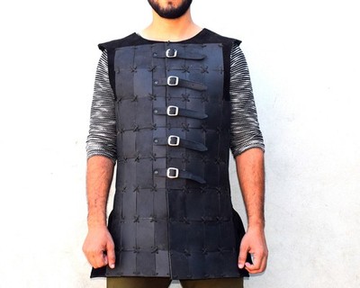 WOCHENENDVERKAUF Halloween Wikinger Renaissance Cosplay Leder Larp Bringandin...