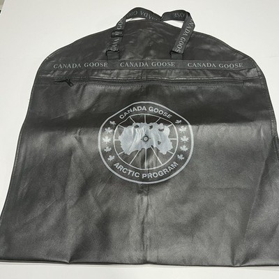 Canada Goose Black Garment Bag Arctic Program Breathable Fabric 54 x 24 in
