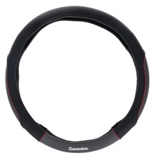 Cummins CMN35390 Sport 18-Inch Steering Wheel Cover Leather Semi Truck Interi...