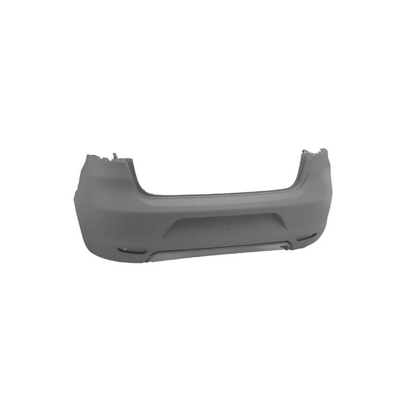 Pare-choc arrière Seat Ibiza 3 6L1 phase 2 de 2006 à 2008 prêt à peindre