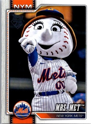 2026 Topps #M-14 Mrs. Met Mascots