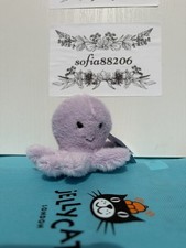 AUTHENTIC Jellycat Fluffy Sea Octopus Brand NEW