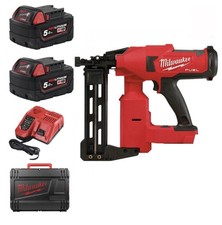 Milwaukee M18FFUS-50C 18V Fuel Fencing Stapler Inc 2 x 5.0ah Battery Kit