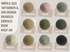 Dekosand fein Farbsand Bastelsand Streuartikel 0,1-0,5mm Körnung Beutel rot 500g