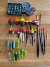Vintage & Modern Coarse Fishing Tackle Job Lot 41 Pcs Floats Swimfeeders Weights