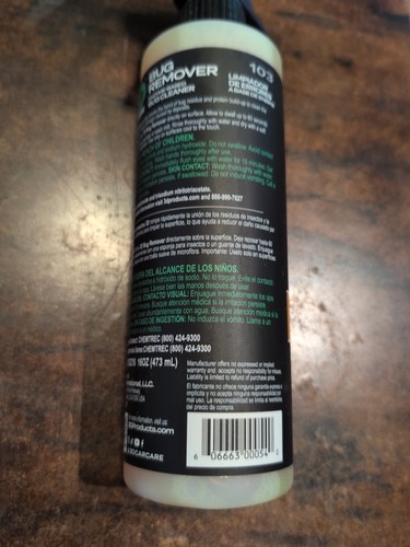 3D Bug Remover - All Purpose Exterior Cleaner & 16 Fl Oz (Pack of 1)  - Foto 2 di 2