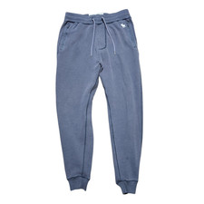 Abercrombie  Fitch Soft A F Fleece Joggers S Gray Men Cotton Blend Zip Pockets