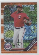 2019 Bowman Chrome Prospects Orange Shimmer Refractor 7/25 Wander Javier 0o5t