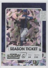 2021 Panini Contenders Season Ticket Cracked Ice 4/23 Tyler Glasnow #68 1c0s
