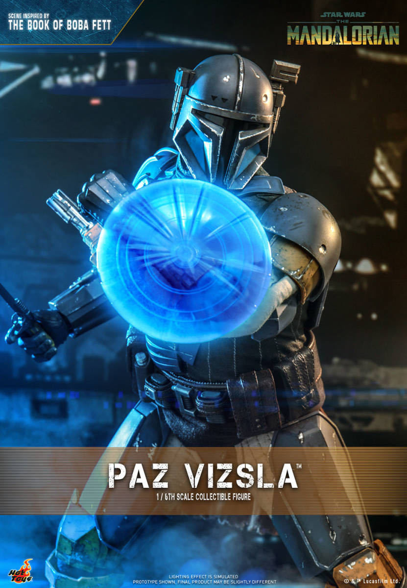 Hot Toys 1/6 Mandalorian Paz Vizsla Star Wars Tms097 The Hot Toys 1/6 Mandalorian Paz Vizsla Star Wars Tms097 The