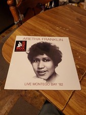 Aretha Franklin Live Montego Bay '82 LP (2018) NEW 180g Aretha Franklin Live Montego Bay '82 LP (2018) NEW 180g