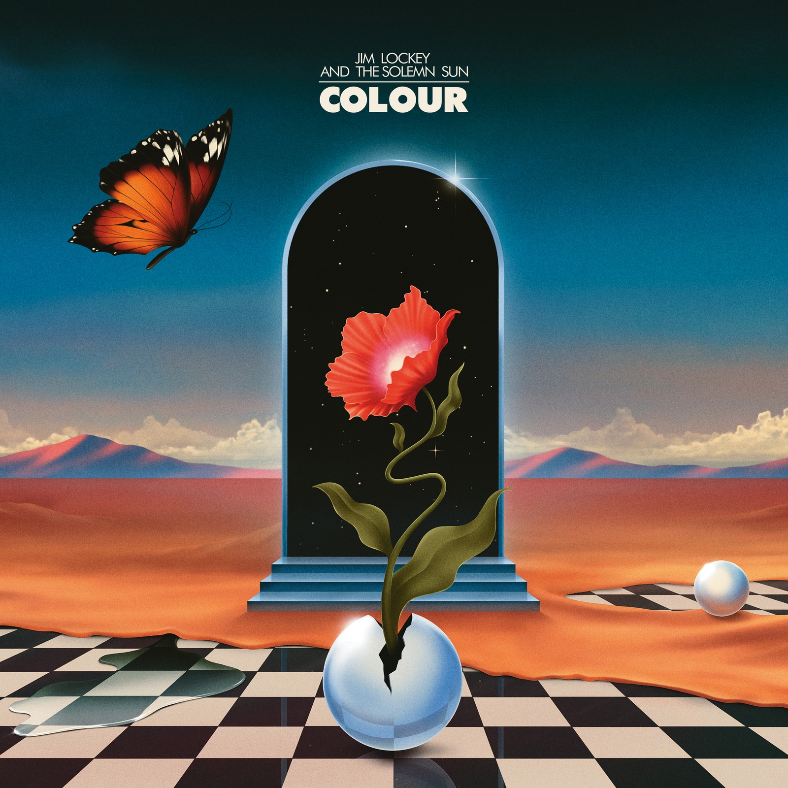 Jim Lockey and the Solemn Sun Colour (CD) Album