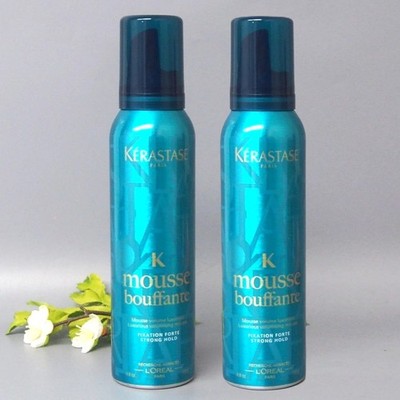 2 PACK Kerastase Mousse Bouffante Volumising Strong Hold Mousse 4.6oz/ 132g