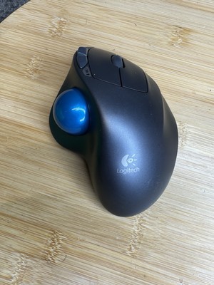 Logitech Logi Trackman Logi M570 T-R0001 Trackball Mouse W/ Unifying Dongle