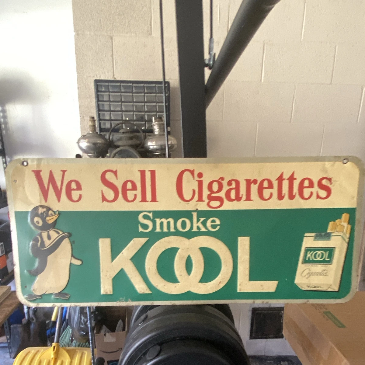Kool Penguin Indiana Collectible Tobacco Signs for sale | eBay