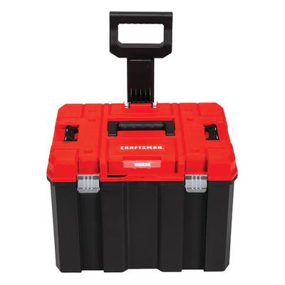 #ad #ad Craftsman VERSASTACK Wheeled Tool Box Plastic Red 20 in W x 17 in D x 39 in H $87.40
