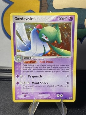 Pokémon TCG Gardevoir 4/106 Emerald Holo Rare Vintage 2005