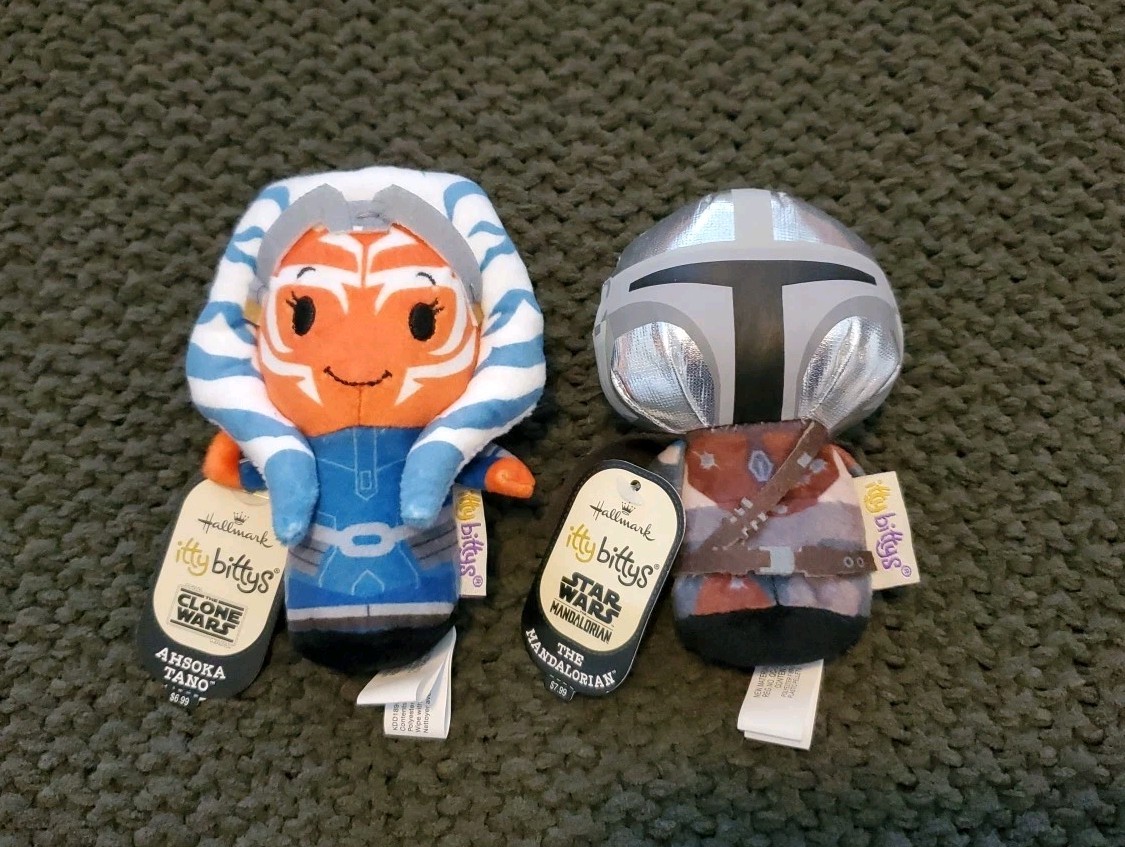 Hallmark Itty Bittys AHSOKA TANO Star Wars Clone Wars & The MANDALORIAN Plush