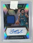 Cade Cunningham 2022 Panini Select #XFS-CCH X Factor Patch Auto 123/125