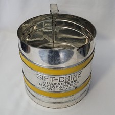 Vintage FOLEY Sift-Chine Squeeze Handle Flour...