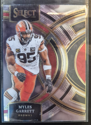 Myles Garrett   Cleveland Browns - Panini Select 2023 NFL Football Card #152