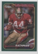 2024 Topps Chrome Teal Refractor 98/250 Tom Rathman #181 0nr3
