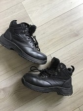 DOC MARTENS DR Industrial safety work boots - black steel toe - sz 9 Airwair