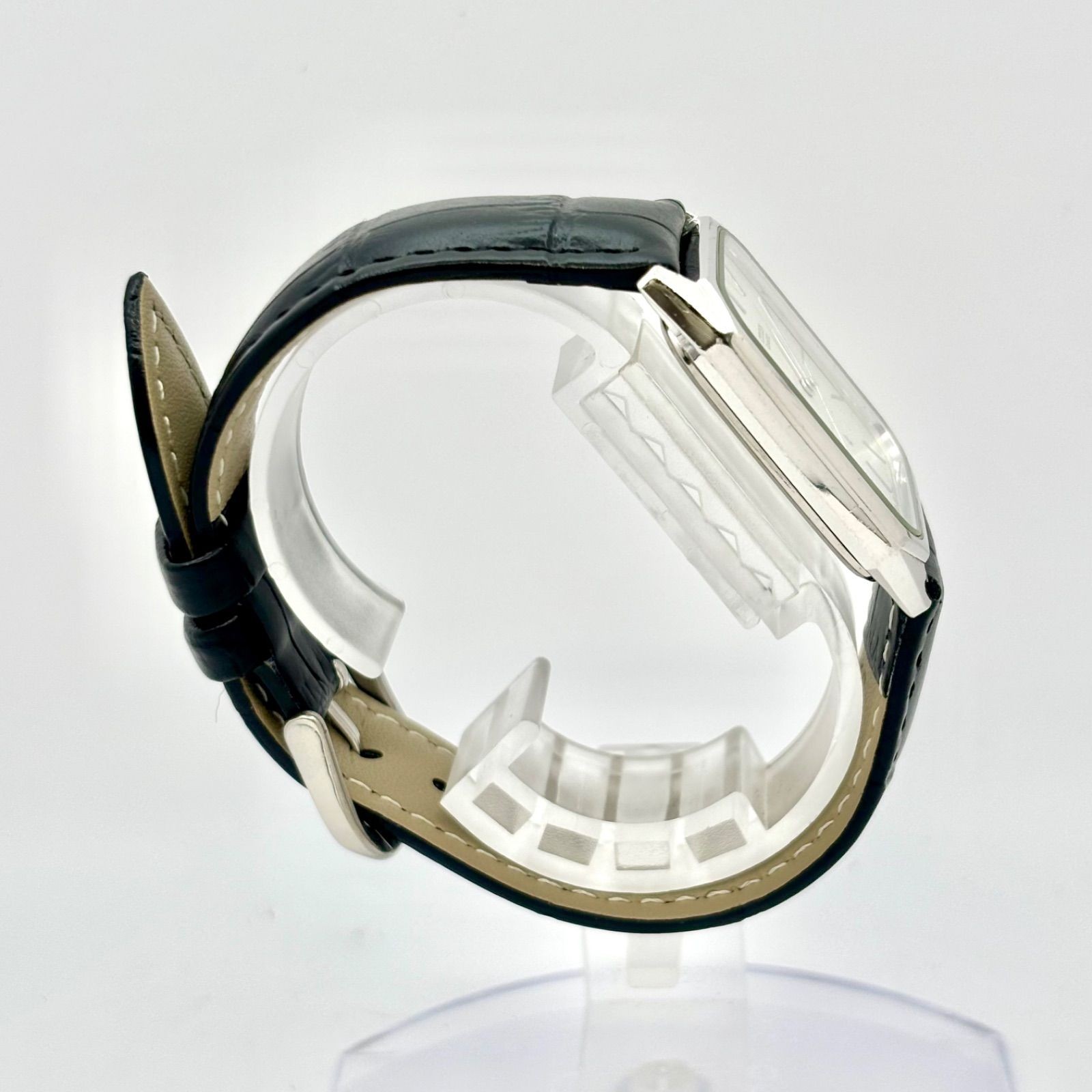 Citizen Rectangular Mens Watch Silver Dial 2830 2… - image 5