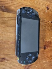 Sony PSP Black Handheld Game System + cable. With Spiderman 2 Movie (No Case) 