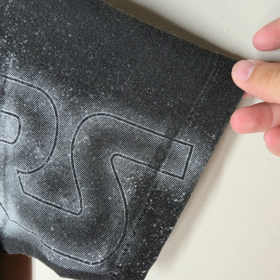 Vintage Star Wars Darth Vader T Shirt Youth L AOP Movie Promo Faded 90s Rare - Image 4 of 4