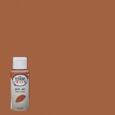 Testors Craft 2 Oz. Matte Coffee Acrylic Paint 297843 Testors 297843