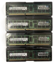 Set of 4 Samsung RAMs 16GB 2Rx4 PC3 DDR3 - 12800R - For Servers Only