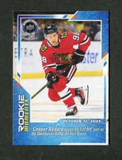 Connor Bedard NHL Rookie 2023-24 Upper Deck National Hockey Day Card #NHCD-31