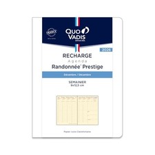 Quo Vadis Trip Prestige 2026 Diary Refill Weekly Vertical Starting December 2025