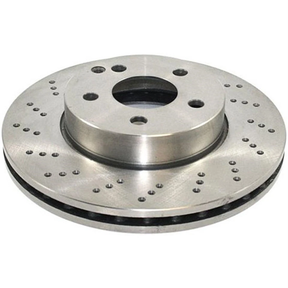 Rotor de freno de disco DuraGo 2 piezas delantero para Mercedes-Benz C300 2008 tracción trasera_XJ Foto 3 de 3