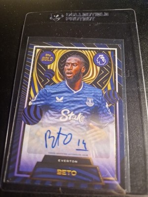 Beto Current Stars Base Autograph Topps Gold  Everton