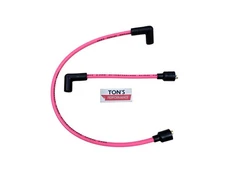 Ton's Harley Big Twin 84-98 FXD Dyna Softail 8mm Spark Plug Wires Hot Pink