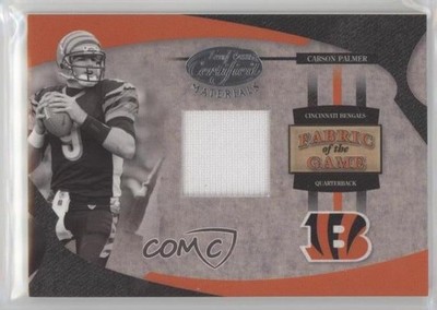 2005 Leaf Certified Materials Fabric of the Game 78/100 Carson Palmer #FG-10 a8r